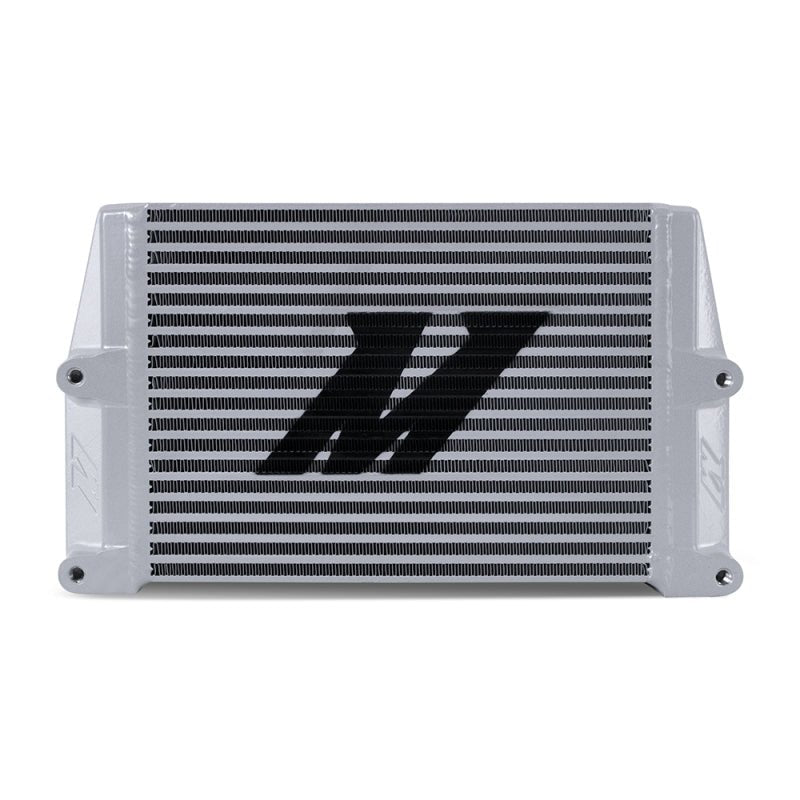 Mishimoto Heavy-Duty Oil Cooler 10" Same-Side Outlets Silver Universal | MMOC-SSO-10SL - JDMuscleFluid CoolersmisMMOC-SSO-10SL