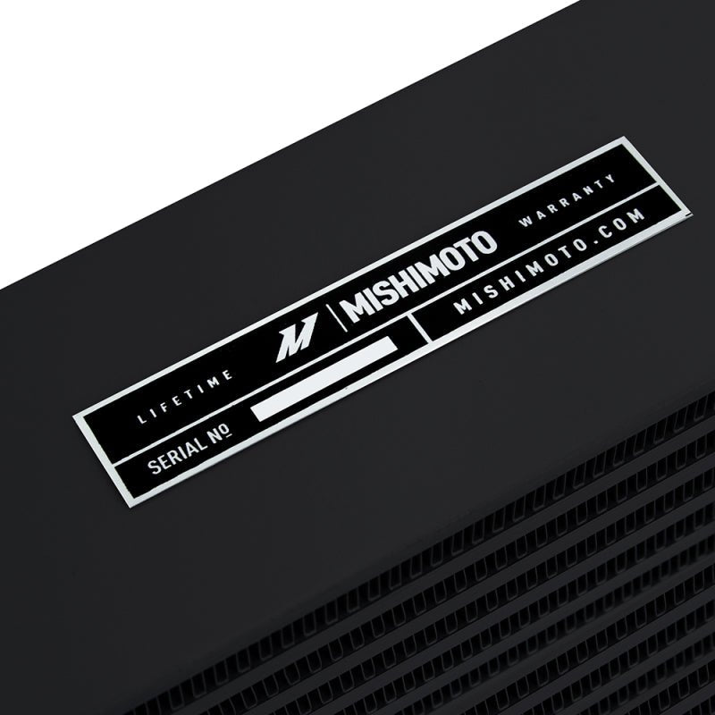 Mishimoto Heavy-Duty Oil Cooler - 17" Opposite-Side Outlets Black Universal | MMOC-OO-17BK - JDMuscleFluid CoolersmisMMOC-OO-17BK