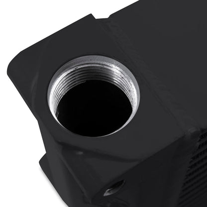 Mishimoto Heavy-Duty Oil Cooler - 17" Opposite-Side Outlets Black Universal | MMOC-OO-17BK - JDMuscleFluid CoolersmisMMOC-OO-17BK