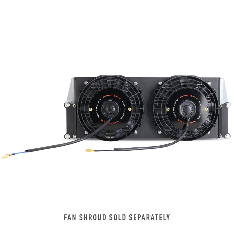 Mishimoto Heavy-Duty Oil Cooler 17" Same-Side Outlets Silver Universal | MMOC-SSO-17SL - JDMuscleFluid CoolersmisMMOC-SSO-17SL