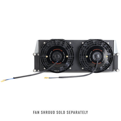Mishimoto Heavy-Duty Oil Cooler 17" Same-Side Outlets Silver Universal | MMOC-SSO-17SL - JDMuscleFluid CoolersmisMMOC-SSO-17SL