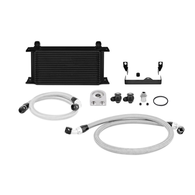 Mishimoto Oil Cooler Kit Black 06-07 Subaru 2006-2007 WRX / 2006-2007 STi | MMOC-WRX-06BK - JDMuscleFluid CoolersmisMMOC-WRX-06BK