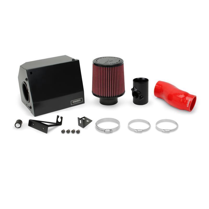 Mishimoto Performance Air Intake Kit Red Honda Civic SI 2017+-MMAI-CIV-17SIRD-Short Ram Intakes-Mishimoto-JDMuscle