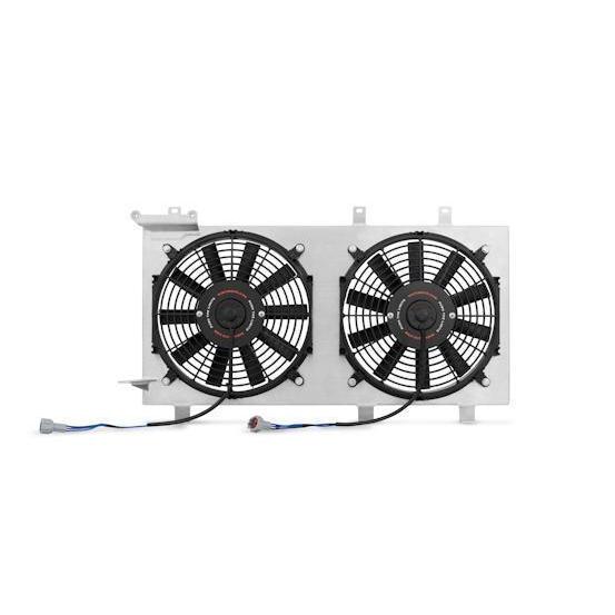 Mishimoto Plug-N-Play Performance Aluminum Fan Shroud Kit Subaru WRX / STI 2004-2007-MMFS-WRX-01P-Radiator Fans-Mishimoto-JDMuscle