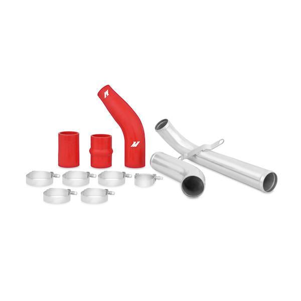 Mishimoto Red Lower Intercooler Pipe Kit Mitsubishi Lancer Evolution X-MMICP-EVO-10LRD-Intercooler Piping Kits-Mishimoto-JDMuscle