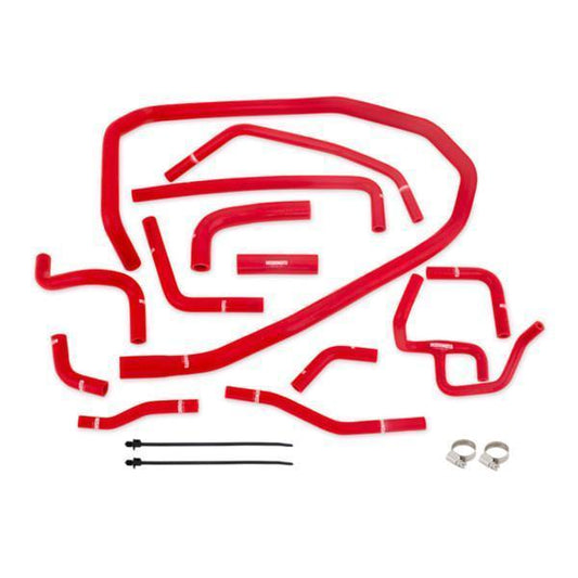 Mishimoto Red Silicone Ancillary Hose Kit Subaru WRX 2015-2019-MMHOSE-WRX-15ANCRD-Engine Hose Kits-Mishimoto-JDMuscle