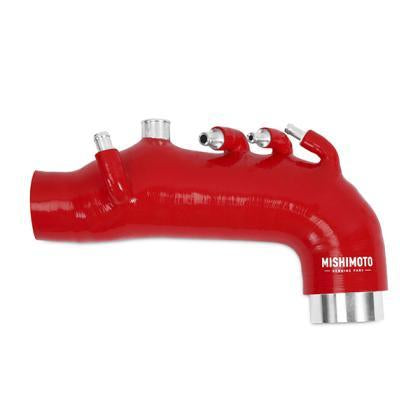 Mishimoto Red Turbo Inlet WRX 2008-2014 / Legacy GT/Outback XT 2005/2009-MMHOSE-SUB-08IHRD-Turbo Inlet Hoses and Pipes-Mishimoto-JDMuscle