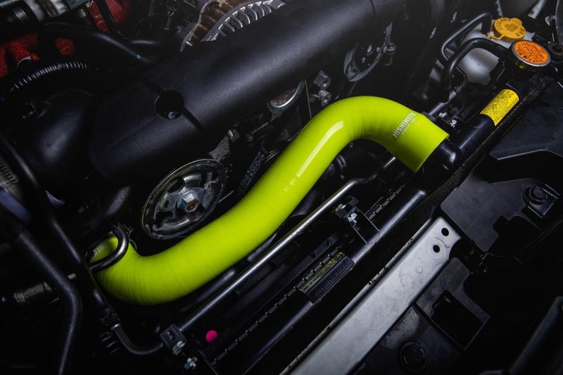 Mishimoto Silicone Radiator Coolant Hose Kit Neon Yellow WRX 2015+ | MMHOSE-WRX-15NY - JDMuscleRadiator HosesmisMMHOSE-WRX-15NY