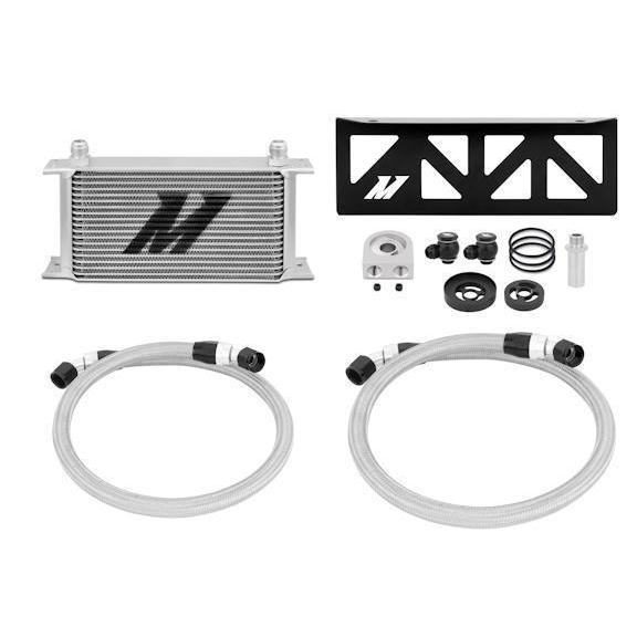 Mishimoto Silver Oil Cooler Kit Scion FR-S 2013-2016 / Subaru BRZ 2013-2019-MMOC-BRZ-13-Fluid Coolers-Mishimoto-JDMuscle