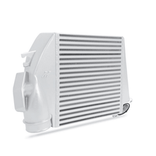 Mishimoto Silver Top Mount Intercooler w/ Blue Hose WRX 2008 - 2014 | WRX - 08SLBL - JDMuscleIntercoolersMIMMMTMIC-WRX-08SLBL