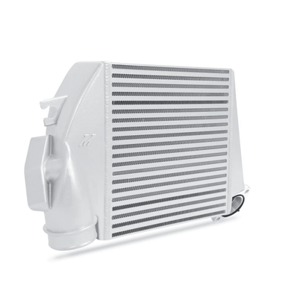 Mishimoto Silver Top Mount Intercooler w/ Blue Hose WRX 2008 - 2014 | WRX - 08SLBL - JDMuscleIntercoolersMIMMMTMIC-WRX-08SLBL