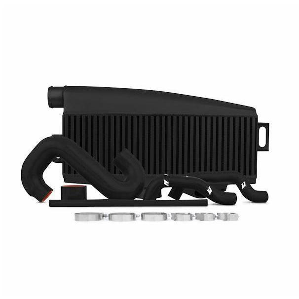 Mishimoto Top Mount Intercooler Kit Black & Black Hoses Subaru WRX / STI 2002-2007-MMTMIC-WRX-01BKBK-Intercoolers-Mishimoto-JDMuscle