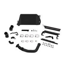 Mishimoto Top Mount Intercooler Kit Powder Coated Black / Black Pipes WRX 15-2019