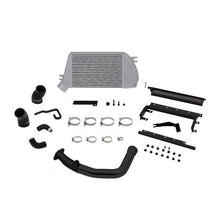 Mishimoto Top Mount Intercooler Kit Powder Silver Core / Black Pipes WRX 15-2019