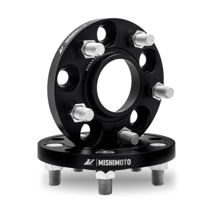 Mishimoto Wheel Spacers - 5X114.3 / 70.5 / 30 / M14 - Black | MMWS - 001 - 300BK - JDMuscleWheel Spacers and AdaptersmisMMWS-001-300BK