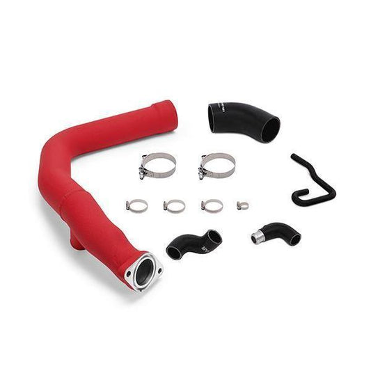 Mishimoto Wrinkle Red Charge Pipe Kit Subaru WRX 2015-2019-MMICP-WRX-15WRD-Intercooler Piping Kits-Mishimoto-JDMuscle