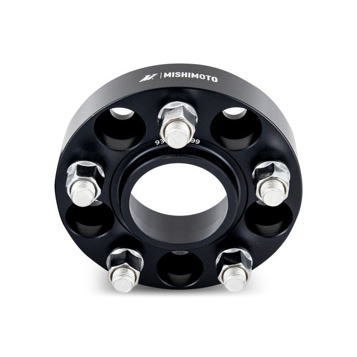 Mishimoto Wheel Spacers - 5X114.3 / 70.5 / 50 / M14 - Black | 001-500BK