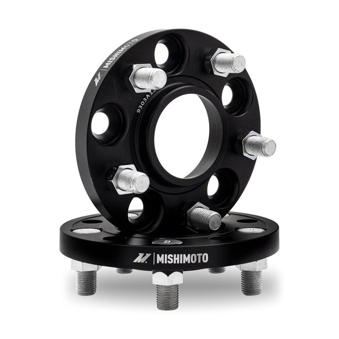 Mishimoto 5X114.3 20MM Wheel Spacers - Black | MMWS-002-200BK