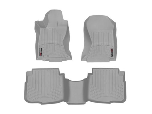 WeatherTech 2020+ Legacy/Outback Front & Rear FloorLiner - Grey | 461583-1-2