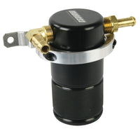 Moroso Air Oil Separator Catch Can Small Body Billet Aluminum Black Finish Mazda Miata 1990 - 2005 | 85601 - JDMuscleAir Oil Separatorsmor85601