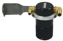 Moroso Air/Oil Separator Catch Can Small Body Billet Aluminum Black Finish Toyota Tundra 2007 - 2014 | 85651 - JDMuscleAir Oil Separatorsmor85651