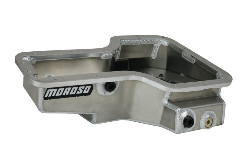 Moroso Road Race Baffled Wet Sump 6qt Stock Depth Aluminum Oil Pan Toyota MR2 2000 - 2005 | 20970 - JDMuscleOil Pansmor20970