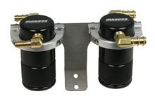 Moroso Small Body Air-Oil Separator Billet Alum Black w/Front Mount Intercooler Subaru STI 2004-2007 / WRX 2006-2007 | 85655 - JDMuscleAir Oil Separatorsmor85655