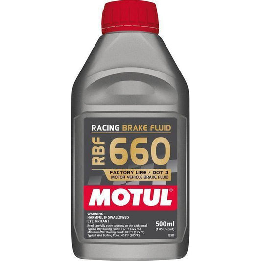 Motul 1/2L Brake Fluid RBF 660 Racing DOT 4 - Universal-101667-101667-Brake Fluids-Motul-JDMuscle
