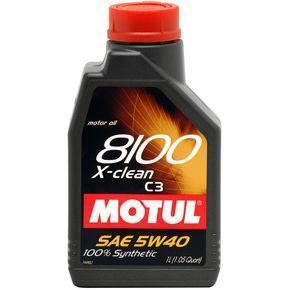 Motul 1L Synthetic Engine Oil 8100 5W40 X-CLEAN - Universal-102786-Engine Oil-Motul-JDMuscle