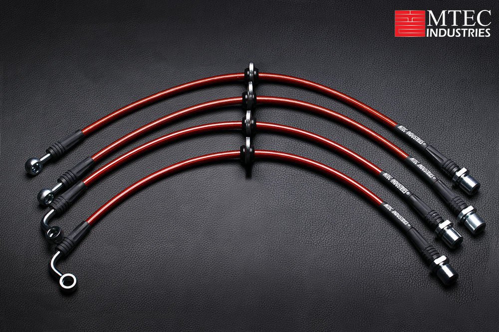 MTEC Industries Brake Lines Scion FR - S 2013+/ Subaru BRZ 2013+ / Toyota GT86 2013+ | MBL86 - PARENT - JDMuscleBrake LinesMTEMBL86RRed