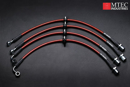 MTEC Industries Brake Lines Scion FR - S 2013+/ Subaru BRZ 2013+ / Toyota GT86 2013+ | MBL86 - PARENT - JDMuscleBrake LinesMTEMBL86RRed