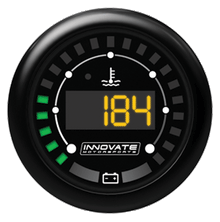 Innovate MTX Digital Water Temperature & Battery Gauge Kit Dual Function - Universal | 3853