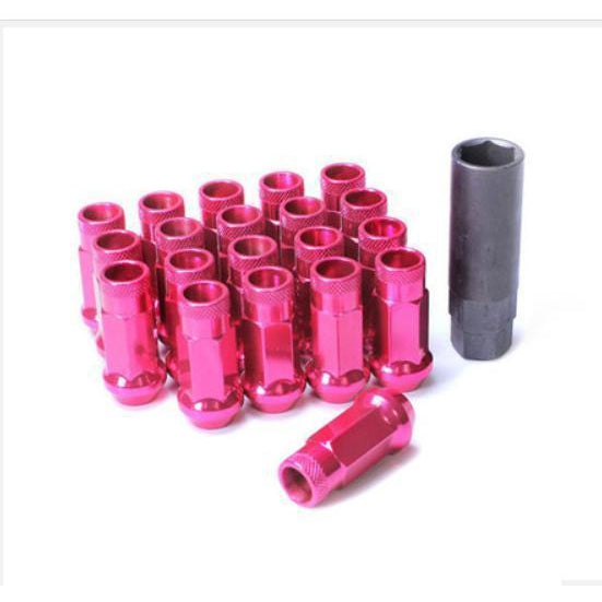 Muteki SR48 Open-Ended Lug Nuts 12x1.25mm - Universal (32905U)-wm32905K-32905K-Lug Nuts-Muteki-Pink-JDMuscle