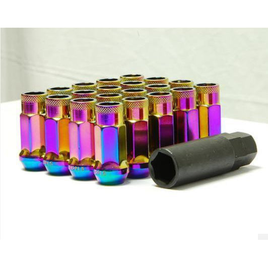 Muteki SR48 Extended Racing Lug Nuts 20pcs - Purple 