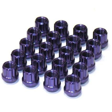 Muteki Super Tuner Open-Ended Lug Nuts 12x1.25mm - Universal (31885C)-wm31885L-31885L-Lug Nuts-Muteki-Purple-JDMuscle