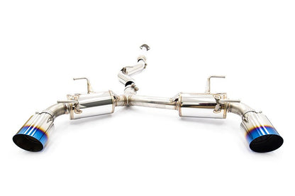 MXP 13 - 22 BRZ/FRS/86 Comp RS Catback Exhaust Blue Burnt Tips | MXCRFT86B - JDMuscleCat Back Exhaust SystemMXCRFT86B