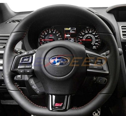 Rexpeed Dry Carbon Steering Wheel Cover-Version B Subaru WRX 2015+ / STi 2015+ | G37-B