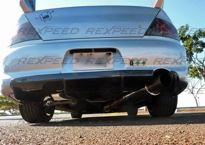 Rexpeed USDM V-Style Carbon Diffuser Mitsubishi EVO 8-9 2003-2007 | R146