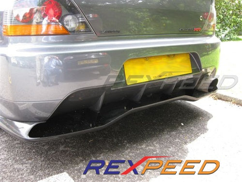 Rexpeed JDM 9 V-Style Diffuser Mitsubishi EVO 7-9 2001-2007 | R33