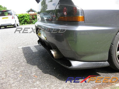 Rexpeed JDM 9 V-Style Diffuser Mitsubishi EVO 7-9 2001-2007 | R33