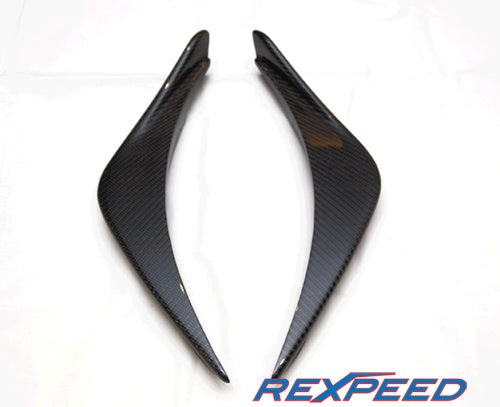 Rexpeed RA-Style Carbon Canards Mitsubishi Evo 8 2003-2005 | R24