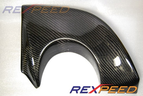 Rexpeed JDM V-Style Carbon Fiber Heat Shield Mitsubishi EVO 9 2006-2007 | R125