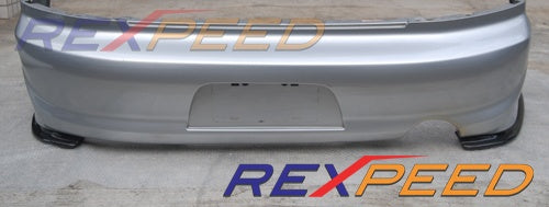 Rexpeed Carbon Fiber Rear Bumper Extension USDM Mitsubishi EVO 8-9 2003-2007 | R114