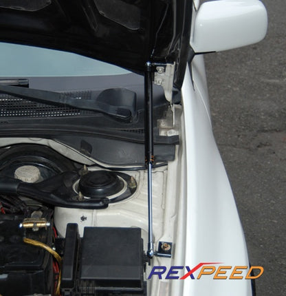 Rexpeed Carbon Fiber Hood Dampers Mitsubishi EVO 7-9 2001-2007 | R50