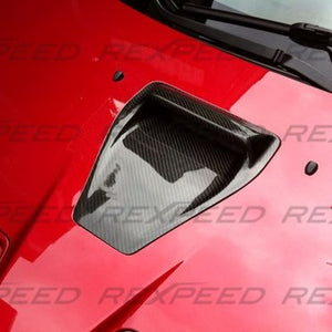 Carbon Fiber Hood Scoop | OLM & Rexpeed Carbon Fiber Hood Scoops