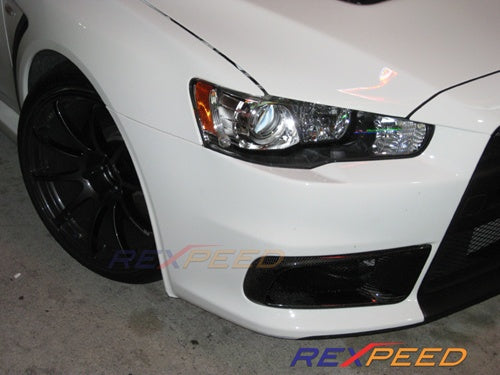 Rexpeed R-Style Carbon Ducts Mitsubishi Evo X 2008-2015 | R123