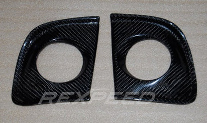 Rexpeed Carbon Fiber Fog Light Cover Evo X 2008-2015 | R121