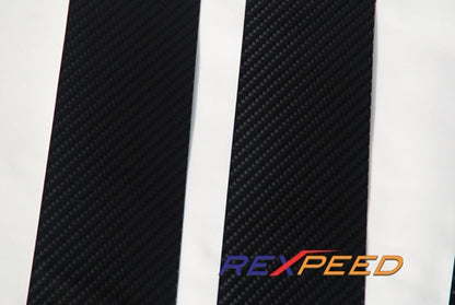 Rexpeed Carbon Fiber Pillar Trim Mitsubishi Evo X 2008-2015 | R86