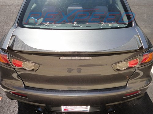 Rexpeed Type-C Trunk Spoiler Mitsubishi Evo X 2008-2015 | R185