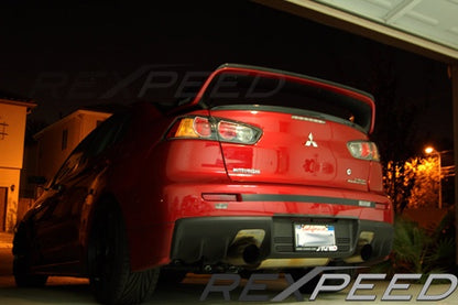 Rexpeed Carbon Trunk Spoiler Mitsubishi Evo X 2008-2015 | R118